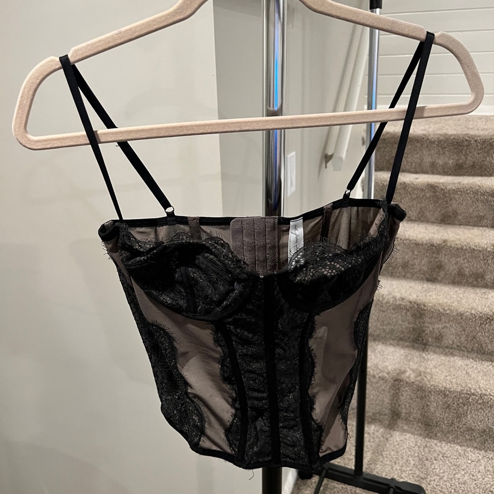 Urban Outfitters Out From Under Modern Love Corset Top